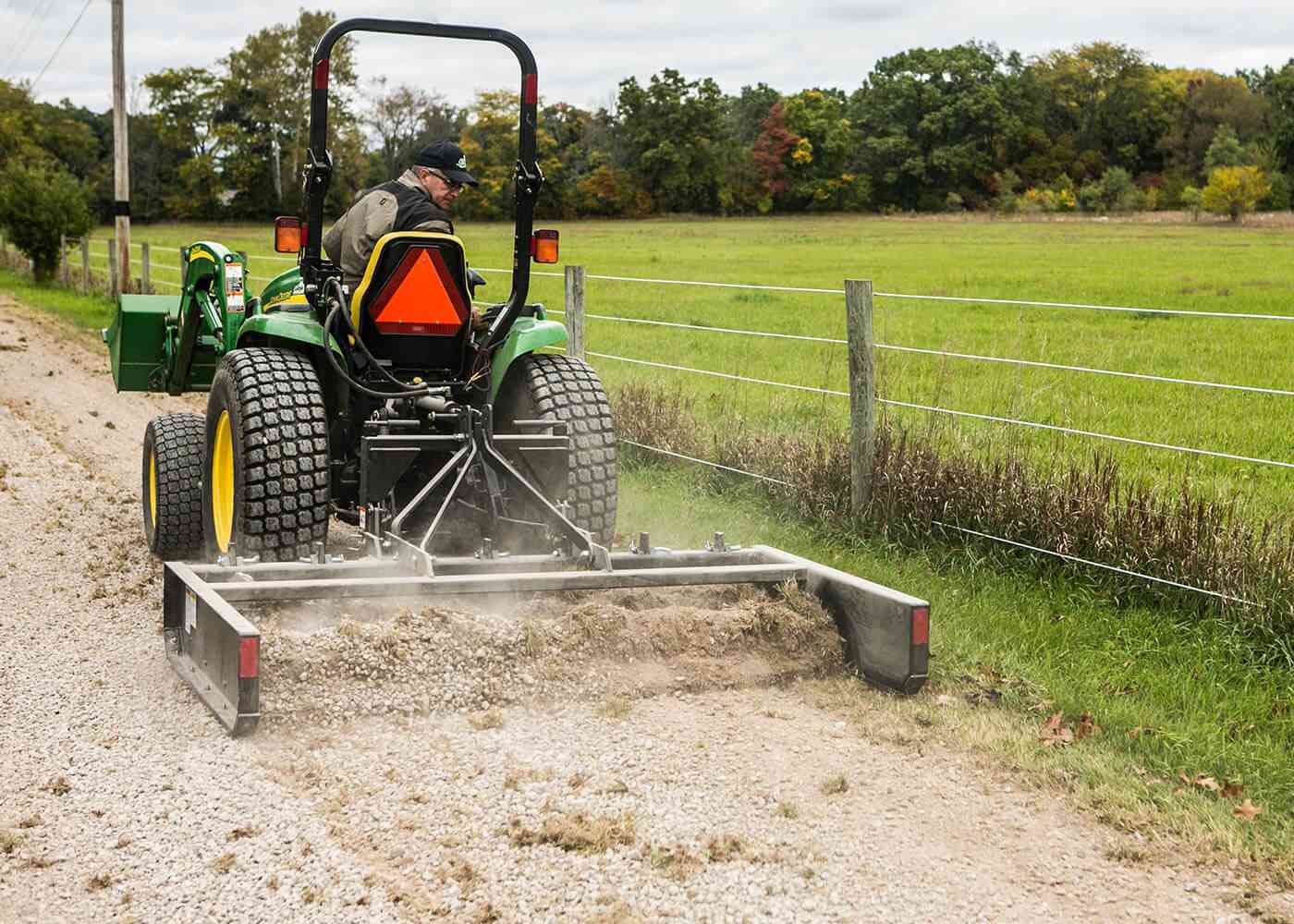 Land Plane Grader, Driveway Grader, Tractor Grader by ABI Attachments