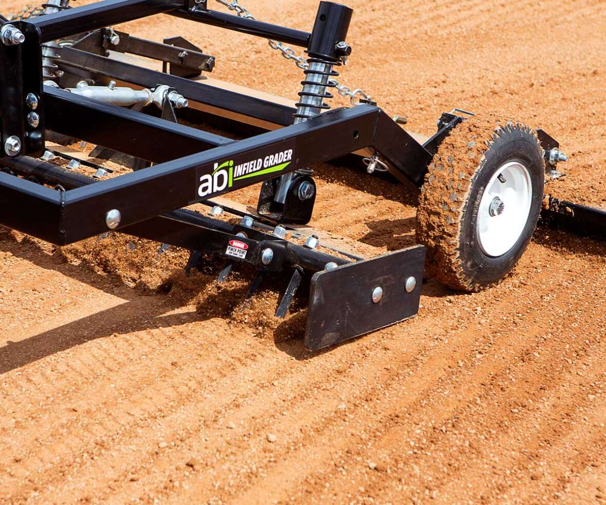 ABI Infield Grader - Lawn Mower Infield Grader