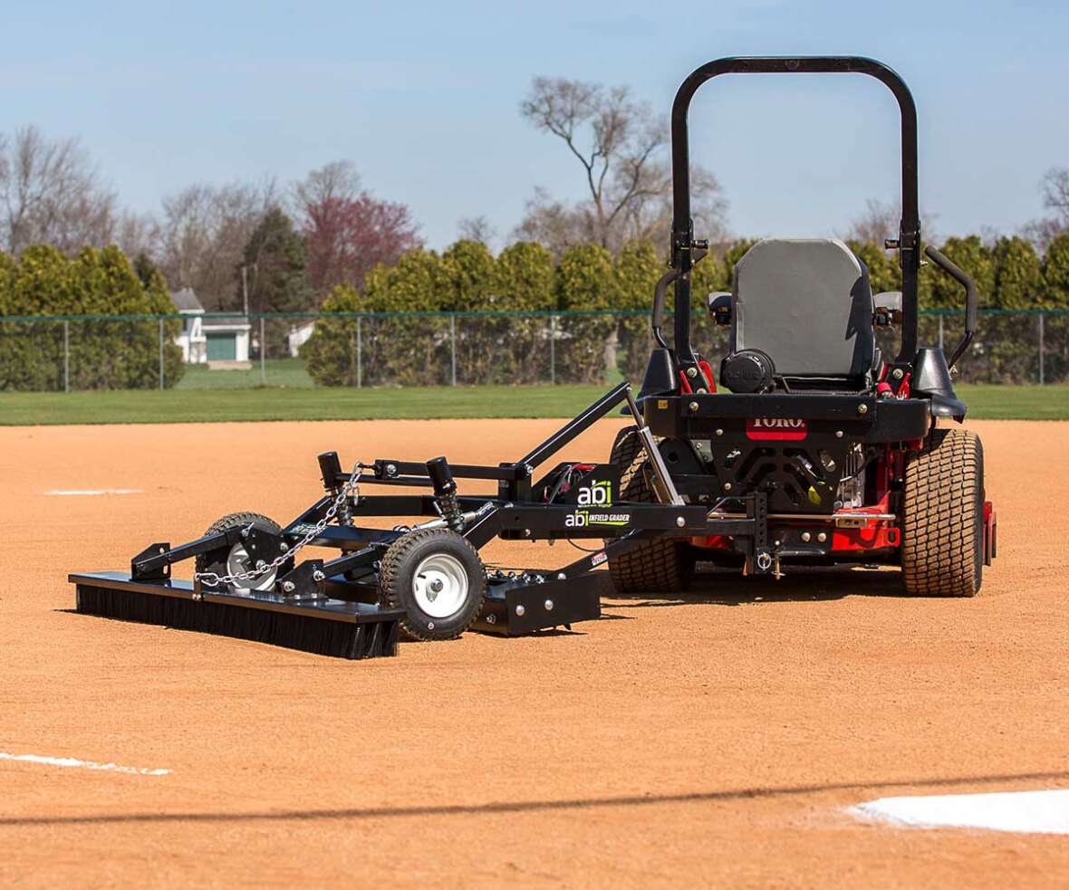 ABI Infield Grader - Lawn Mower Infield Grader