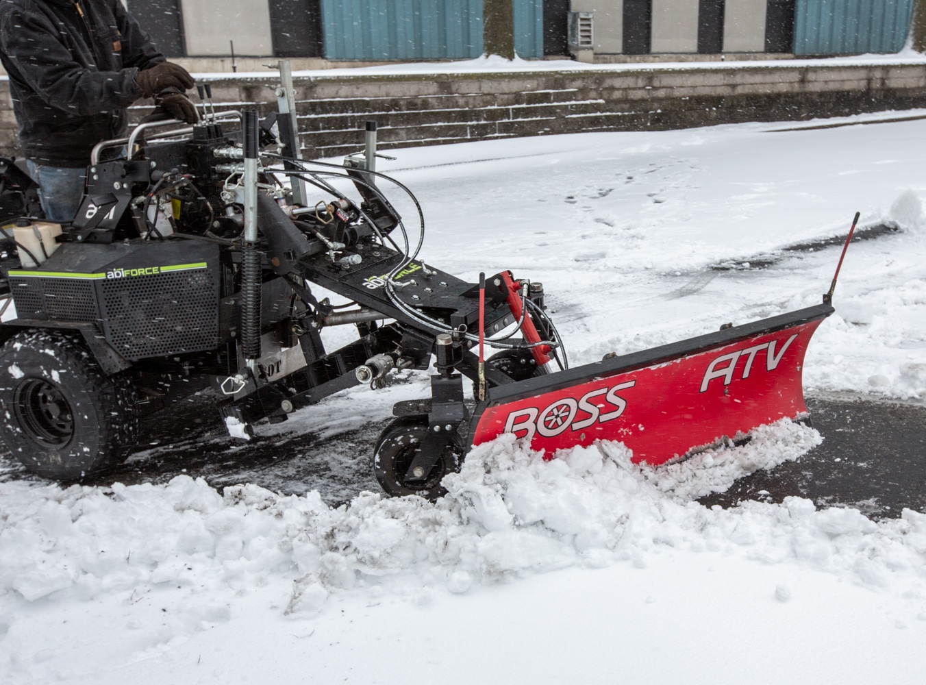 ATV Snow Removal Attachment