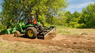 Tractor Towing ABI Attachments Box Blade