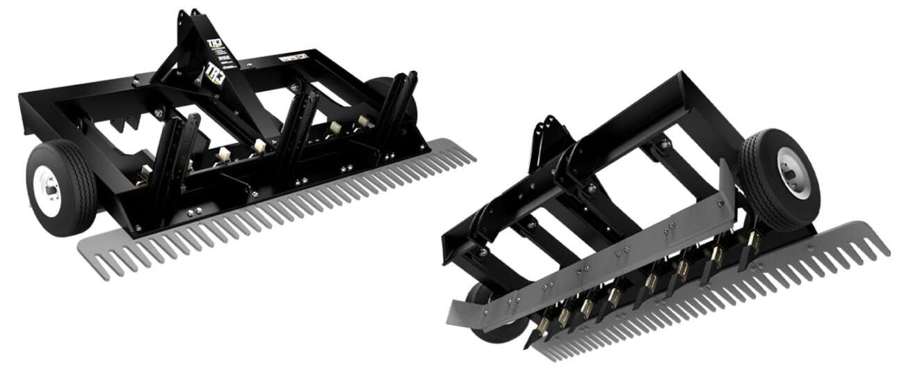 Just What is a TR3 Rake Anyway? - ABI Attachments - Equine