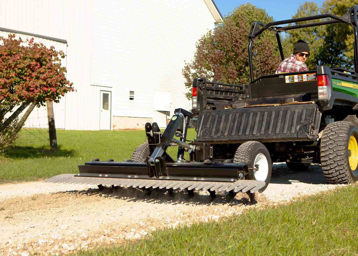  Guide Gear Plow Attachment for Lawn Tractor and ATV, 48  Tow-Behind UTV/ATV Plow : Patio, Lawn & Garden