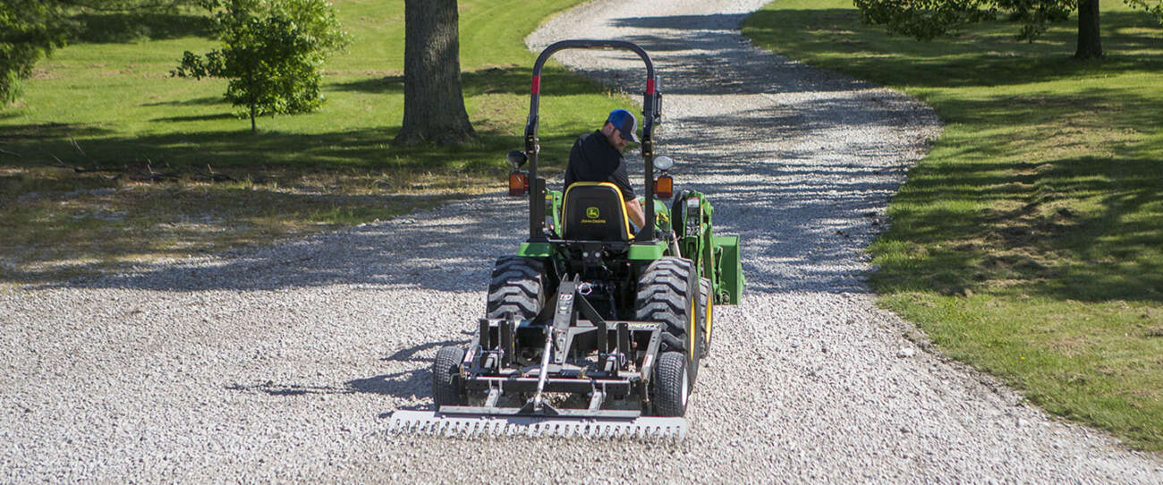 Building A Gravel Driveway From The Ground Up ABI Attachments Equine