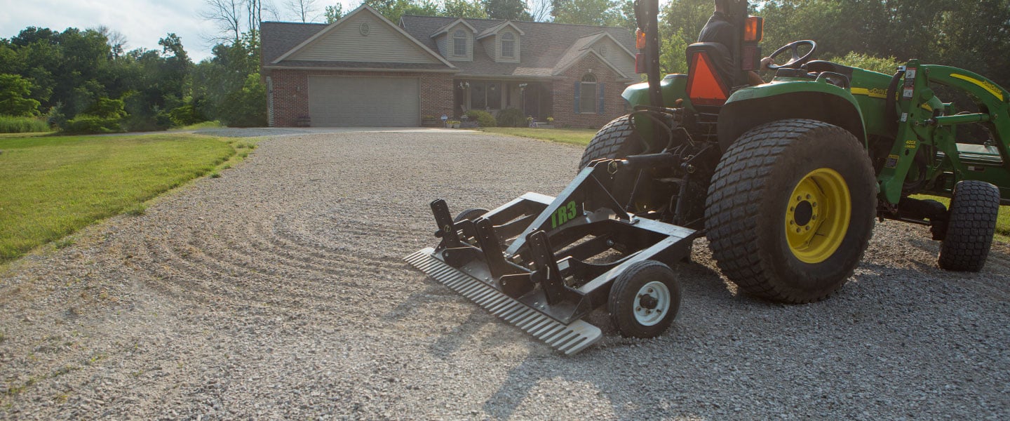 3 Tips For Grading Gravel Lots & Driveways - ABI Attachments