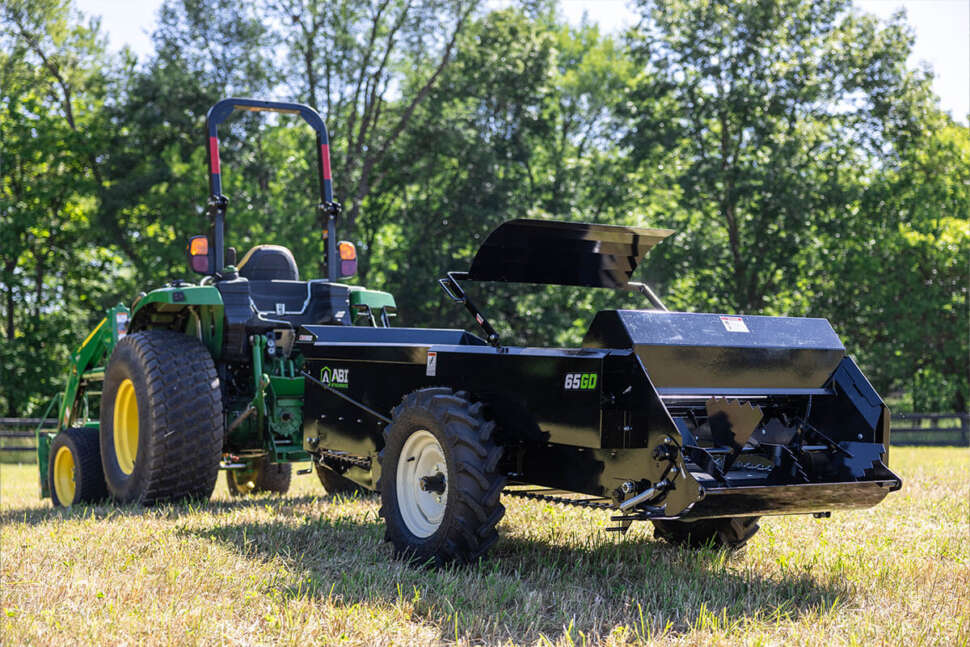 ABI’s Family Line of Compact Ground Drive Manure Spreaders