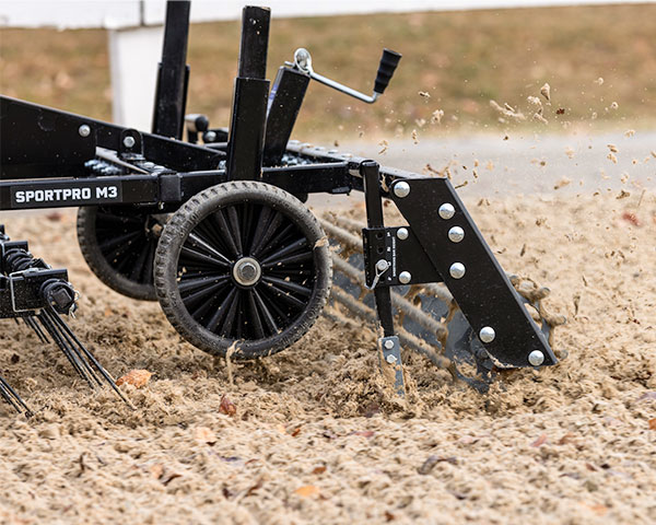 Sportpro M3 in use on synthetic footing.