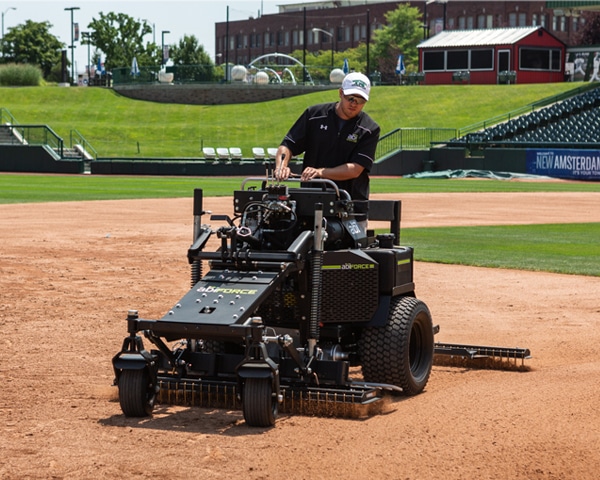 The ABI Force finishing sports turf