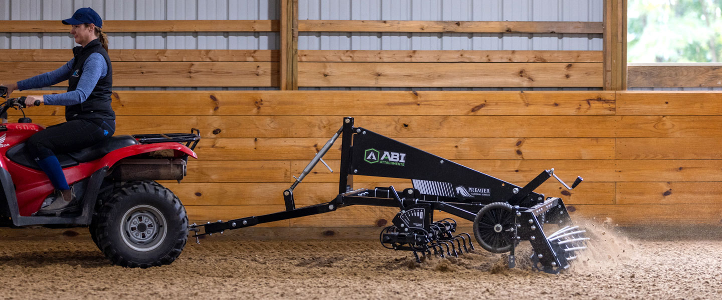 SportPro being used and displayed in synthetic footing inside a indoor arena.
