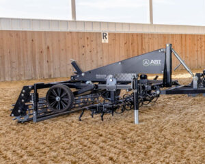 SportPro being displayed in synthetic footing.