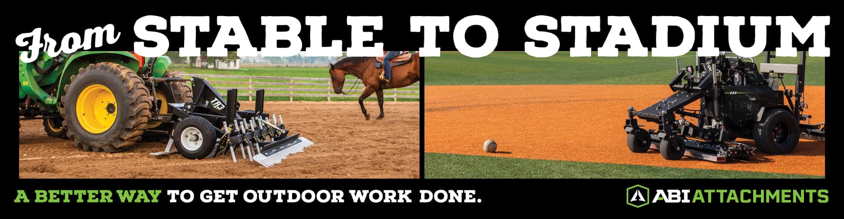From Stable to Stadium Banner - Desktop