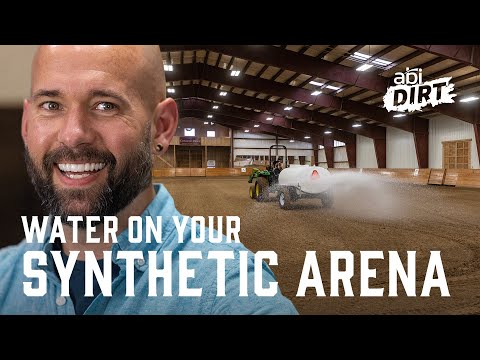 Water on Your Synthetic Arena - Youtube Series called ABI Dirt, presented by ABI Attachments.