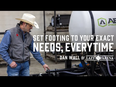 Set Footing To Your Exact Needs, Everytime - Dan Wall of Lazy Arena
