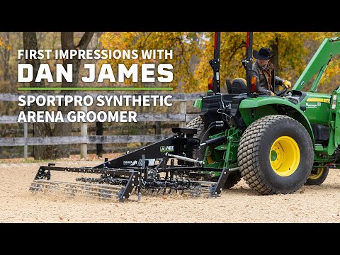 First Impressions with Dan James - Sportpro Synthetic Arena Groomer by ABI Attachments