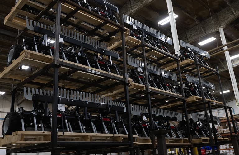 Tool Shelves at ABI Attachments.