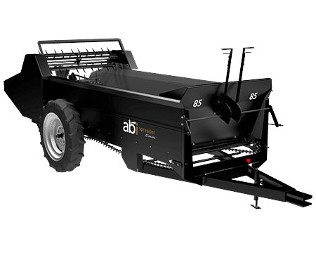 GD Manure Spreader - ABI Attachments ground drive (GD) manure spreaders are heavy-duty, COR-TEN steel units designed for compact tractors, UTVs, or ATVs