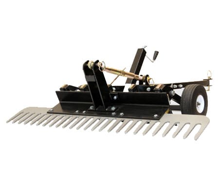 ABI Rascal LGR®, a ground grooming and driveway grading attachment manufactured by ABI Attachments. It is not a product named "Old Rascal".