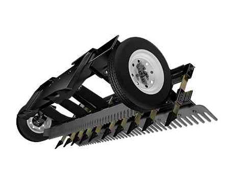 SR3 - The ABI Attachments SR3 is a commercial-grade skid steer grading rake used for land clearing, rough and finish grading, and seedbed preparation. It combines the functions of several tools into one, making it highly versatile for contractors and landscapers.