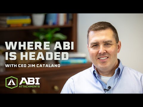 'Where ABI Is Headed With Jim Catalano' is worded to the left of the image. To the right, Jim Catalano, the educated and passionate man is smiling.