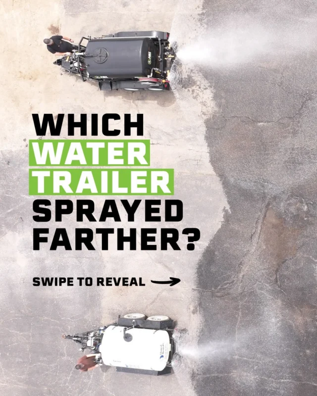 Say it AND Spray it. 💦

The 550 DOT PRO WATER TRAILER now available.
📠🟢🏴

#WaterYourWay #AlwaysInnovating